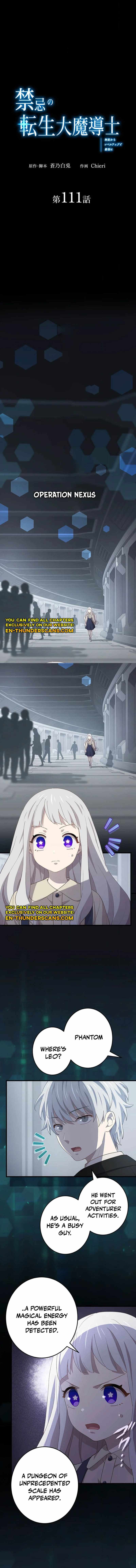 The Reincarnation of the Forbidden Archmage Chapter 111 1